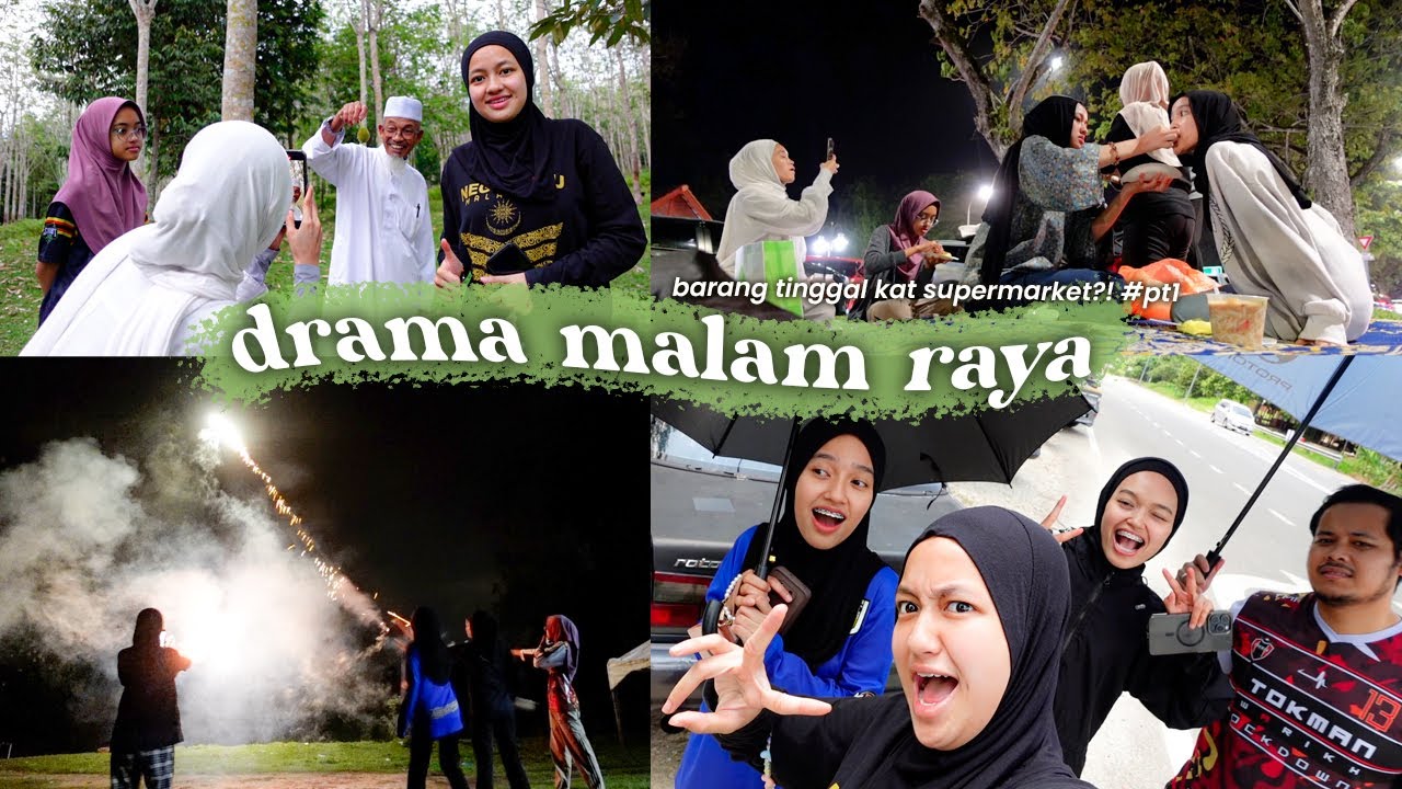 drama malam raya 🌙 sahur kat TEPI HIGHWAY?! | Baling, Kedah #rayaVLOG #VLOG