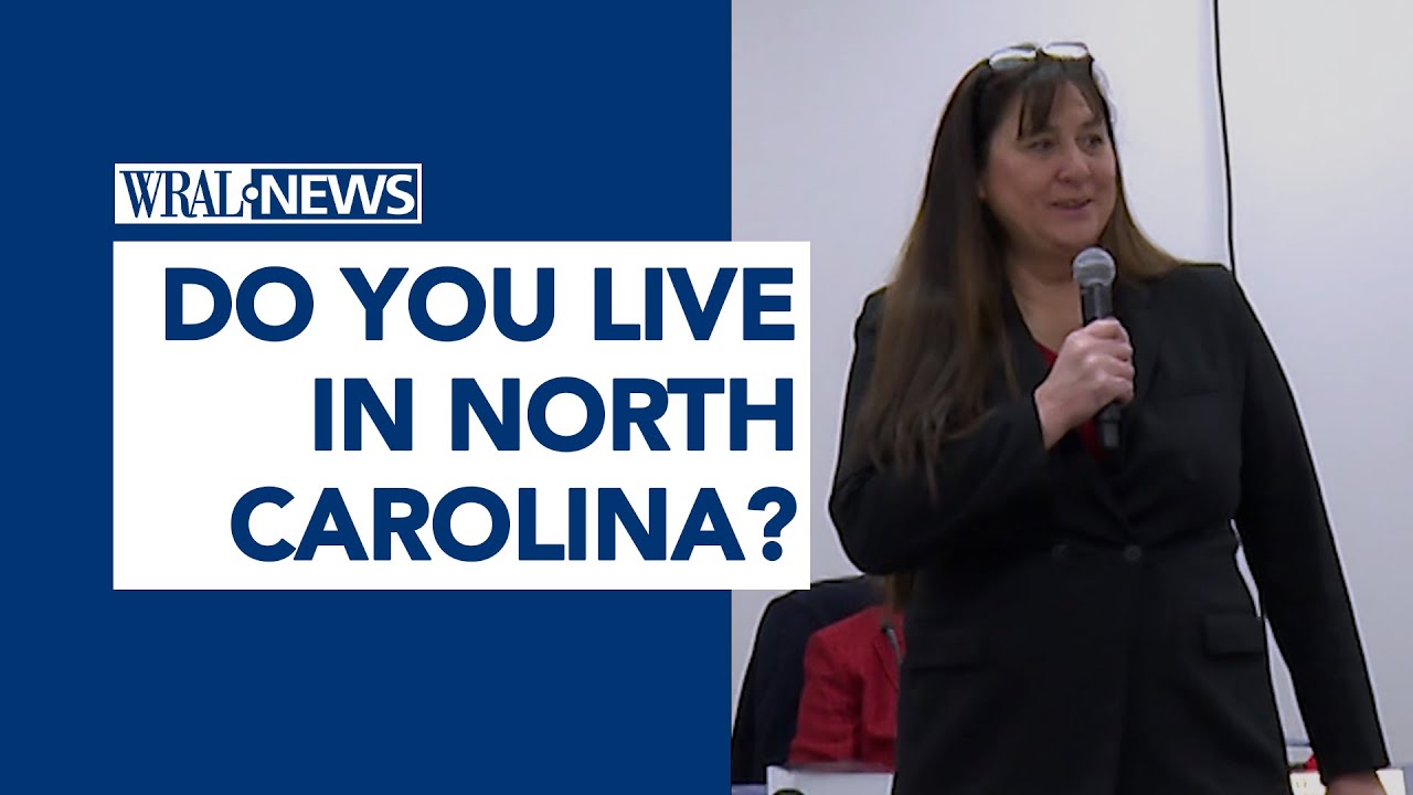 Does one of NC's US Senate candidates live in Florida?