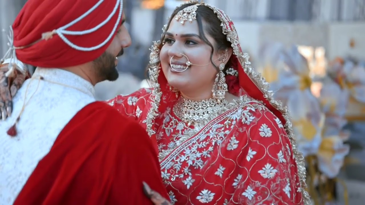 BAROTA |Jasmeet Singh Sidhu Weds Jasmime Kaur Sraw |BAHRI Photography Raikot M:9517357922_9781693423