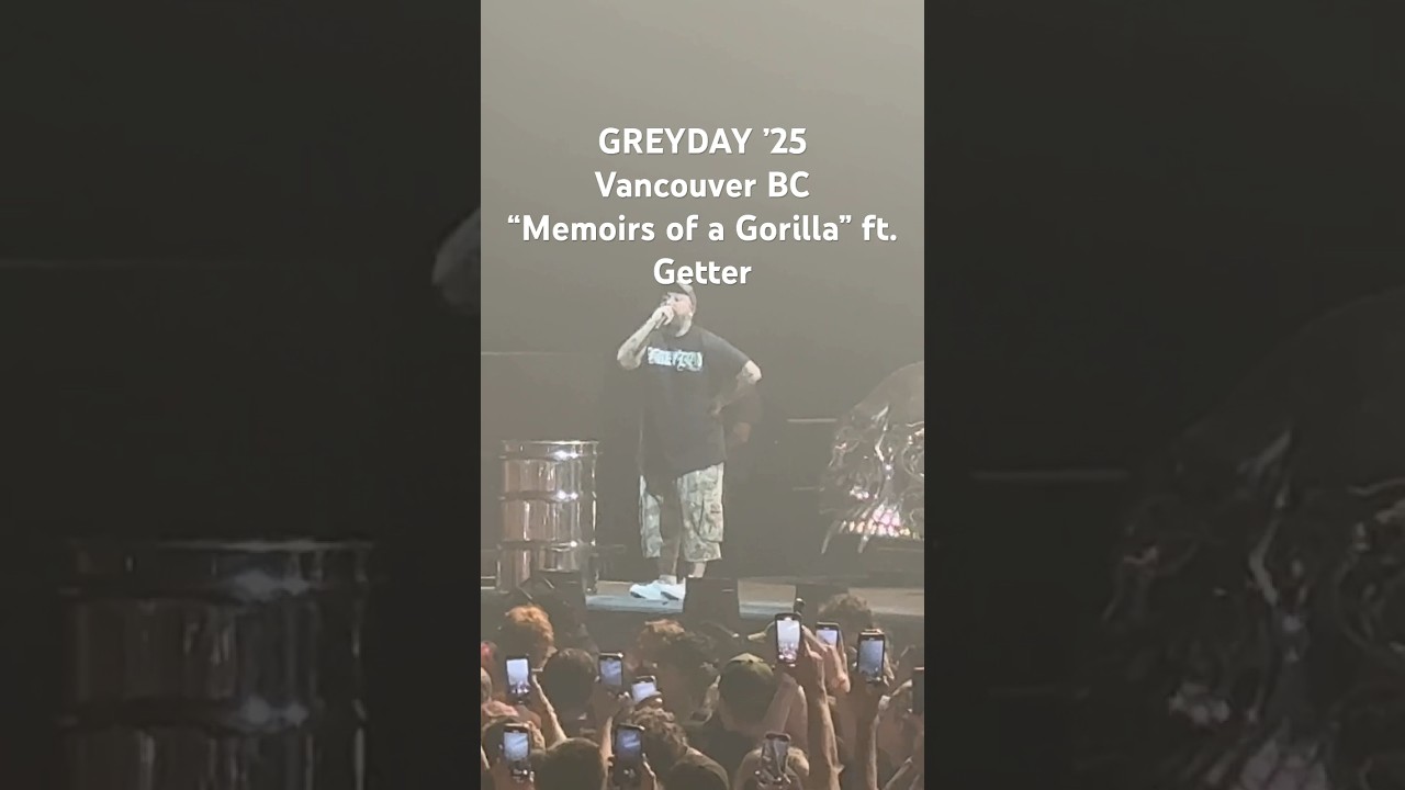 GREYDAY 2025 (Vancouver BC) “Memoirs of a Gorilla” - $UICIDEBOY$ ft.Getter 
