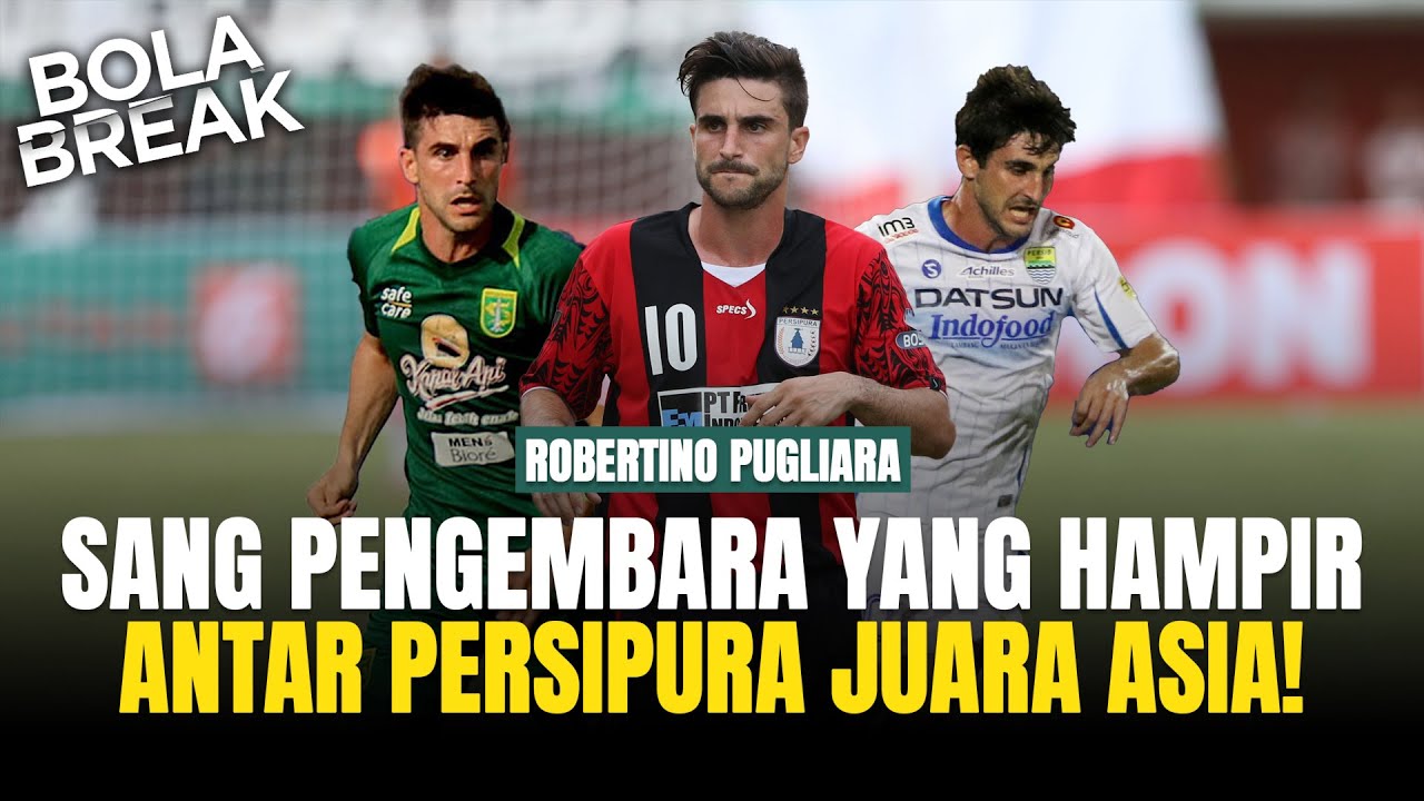 Robertino Pugliara: Banyak Bela Klub Legendaris Perserikatan, Hampir Juara Asia bareng Persipura