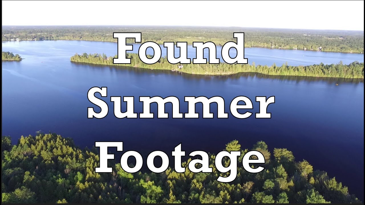 Beaver Lake 2017 Found Summer Drone Footage