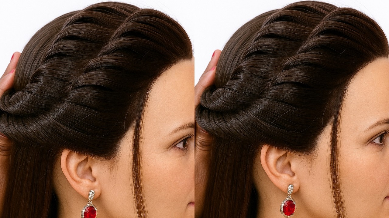 Most Trending Hairstyle - Easy & Beautiful Hairstyle For Girls | Hairstyle For Wedding