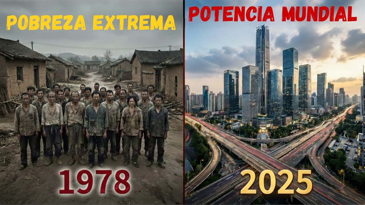 Cómo CHINA escapó de la Pobreza: El milagro de los 40 años.