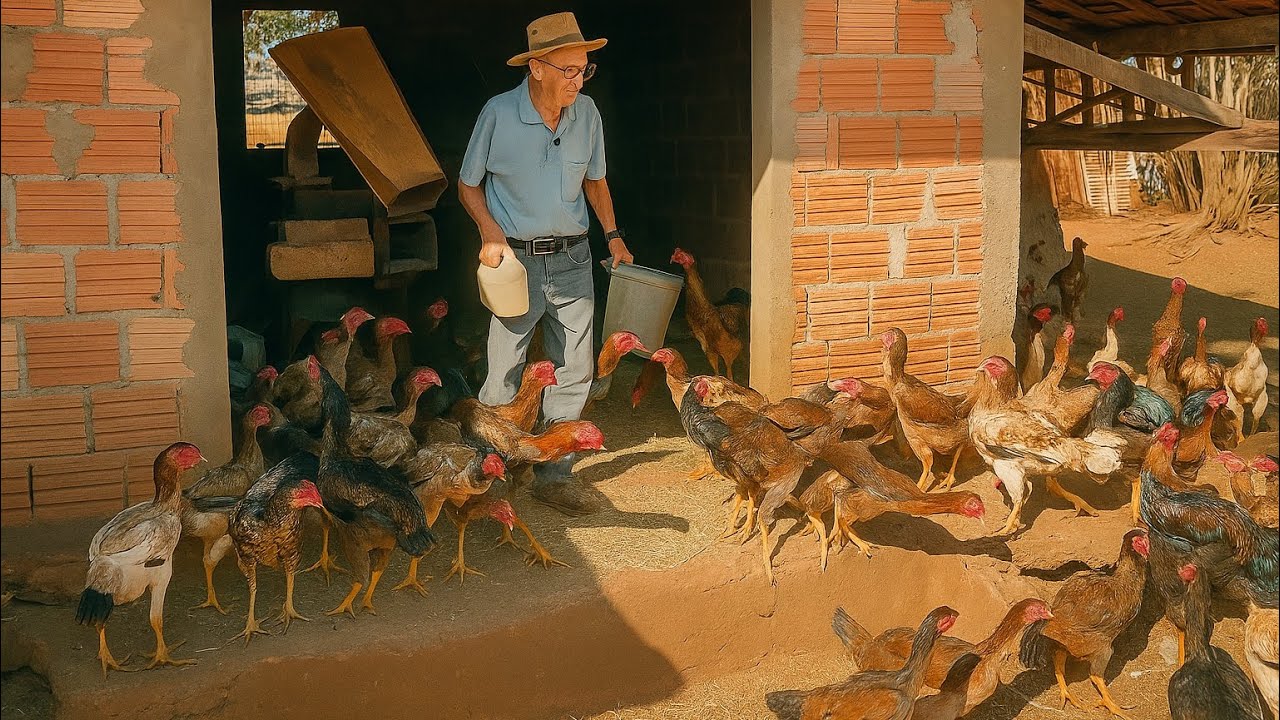 ELE TRANSFORMOU SEU SÍTIO EM UM PARAÍSO DE AVES VALIOSAS