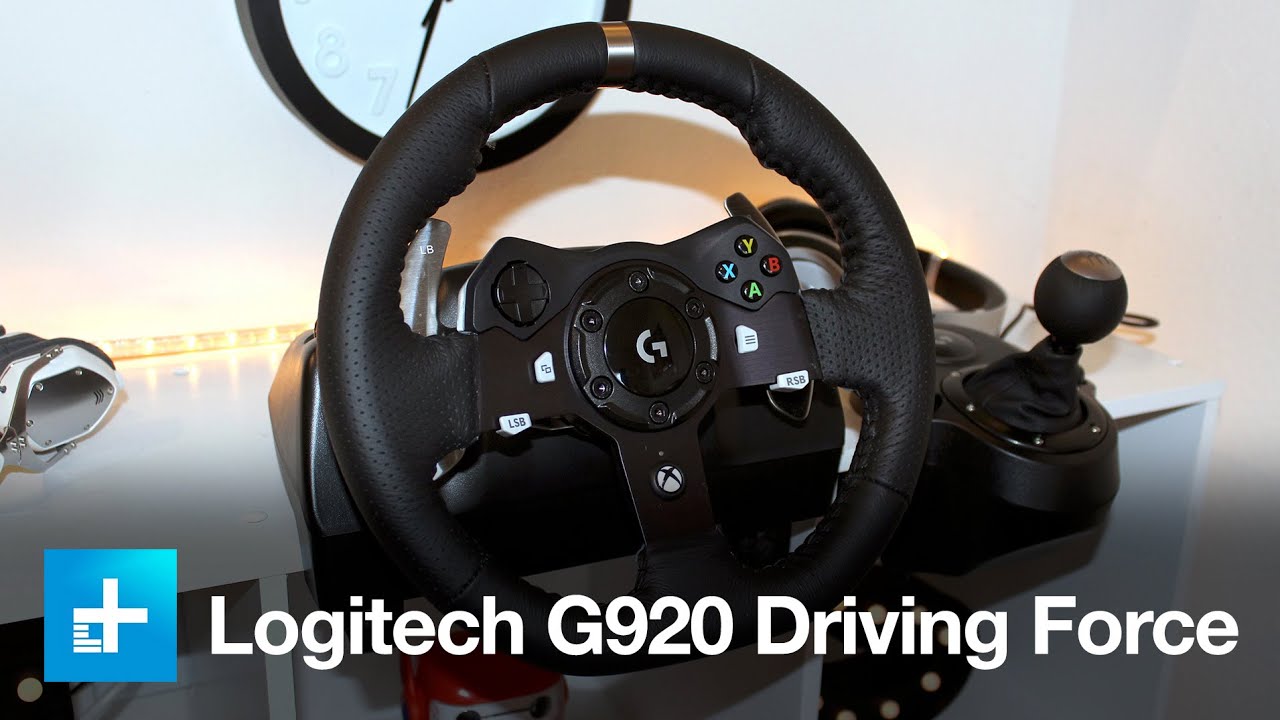Logitech G920 Driving Force — обзор