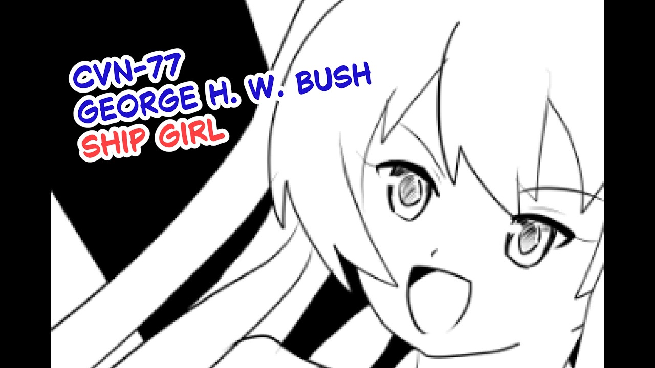 Nimitz-class Ship Girl Manga Making in 40min!