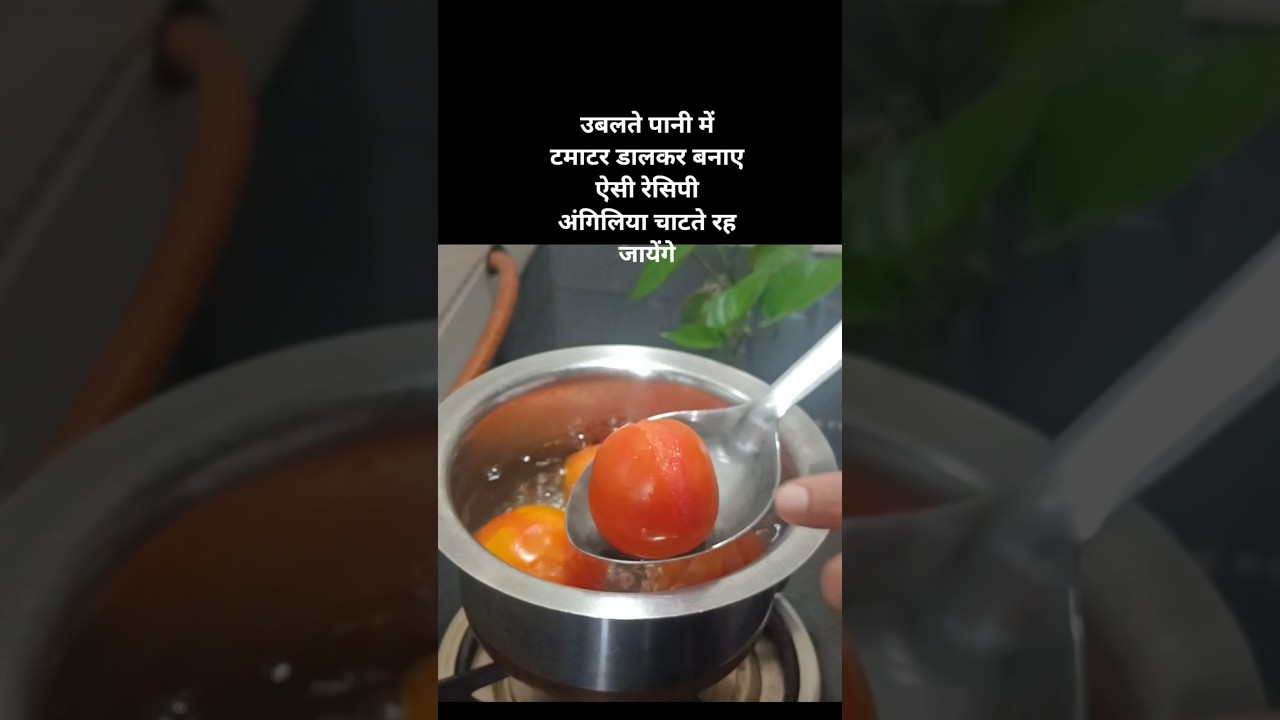 Viral Recipe Tomato Chutney ASMR Cooking 