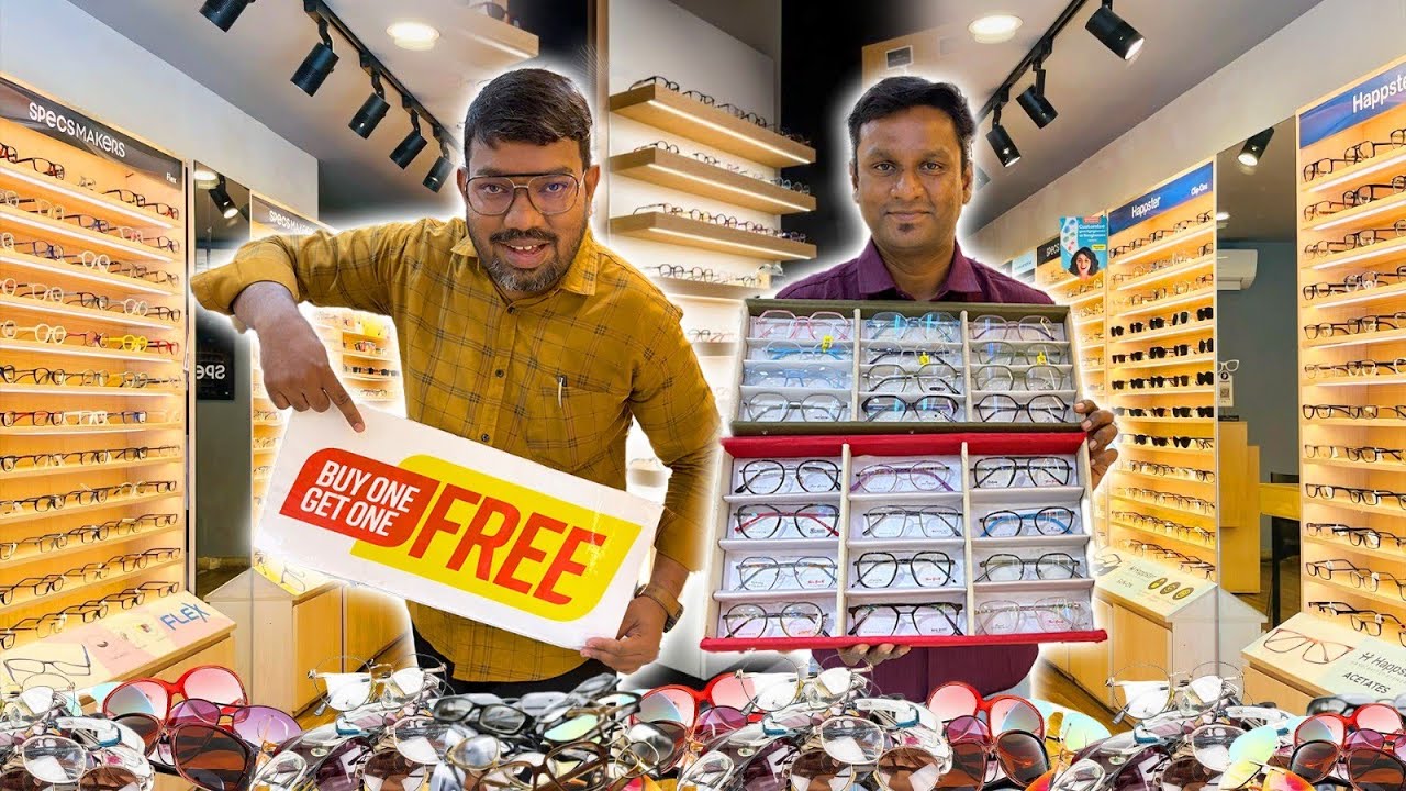 “உண்மையிலேயே இத்தனை Cheap ah? EYE WEAR Optical Showroom Sun Glasses Spectacles Trendy Frames lenses