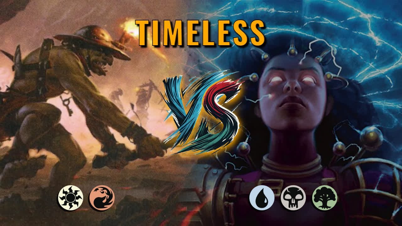 MTG Timeless - Boros Midrange by CunicoliGoblin VS Sultai Control by Pancorbo9