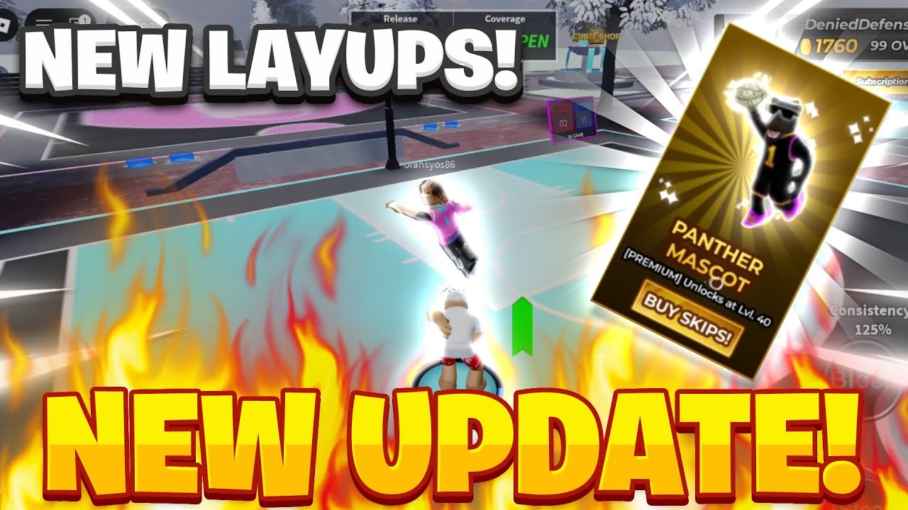 *NEW* ARCADE BASKETBALL ADDED LAYUPS! ( 360 SPIN AND DOUBLE CLUTCH)!