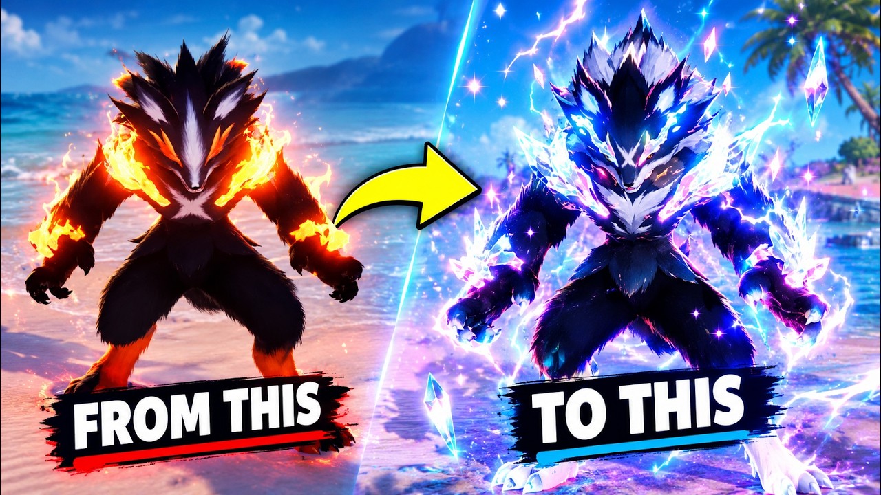 I TRANSFORMED THIS ANIIMO INTO ITS ALPHA  PERFECT WEATHER ⛈️ FORM! 🔥