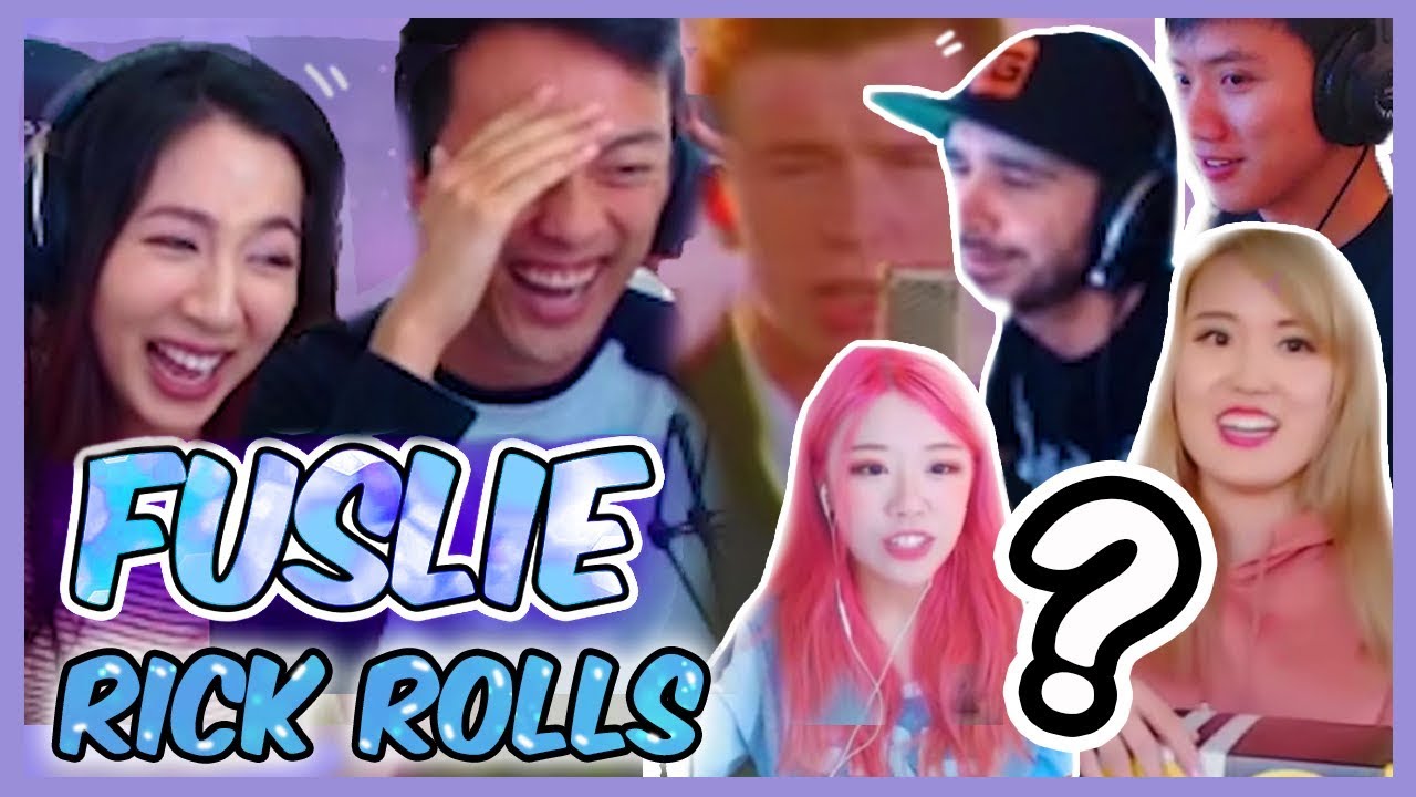 FUSLIE RICKROLLS FRIENDS (FT. JUSTFRIENDS & OFFLINETV)