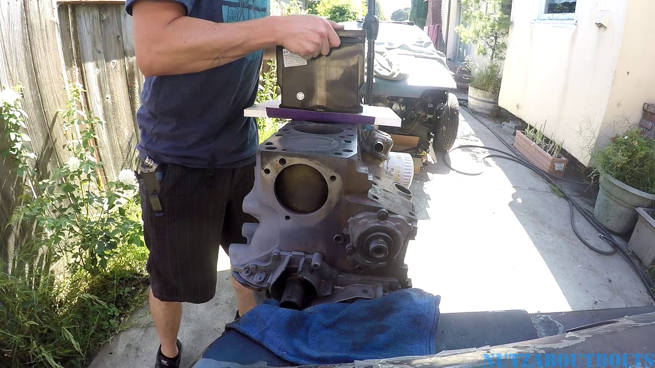 How to DIY resurfacing cast iron engine block