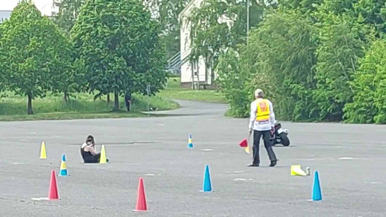 MotoGymkhana 2 run 01:58,072 Janovice nad Uhlavou 2nd round of Czech Championship 21.05.2023