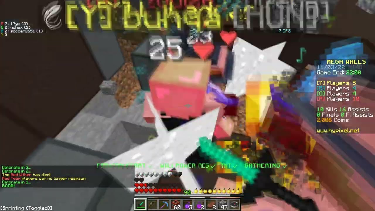 Creeper but I have infinite healing | Hypixel Mega Walls #27