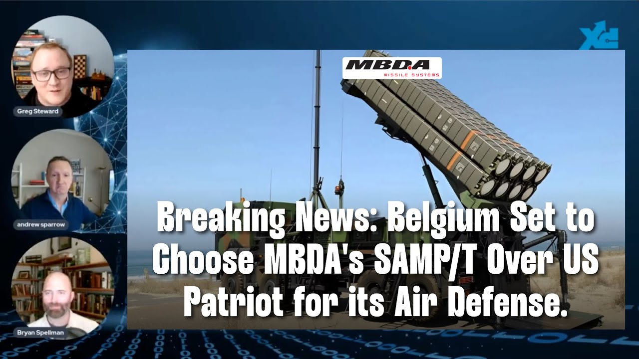 LGD: Belgium Leans Towards European SAMP/T Air Defense System