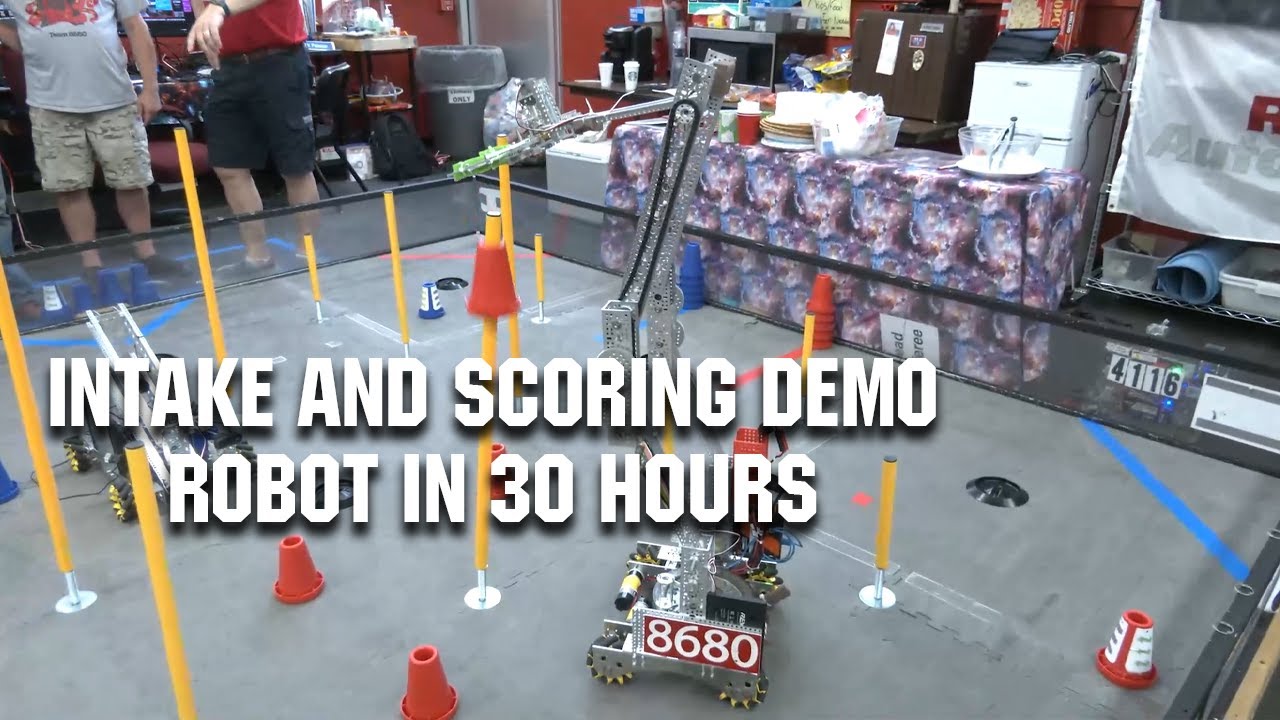 Intake and Scoring 8680 Kraken-Pinion Robot in 30 Hours