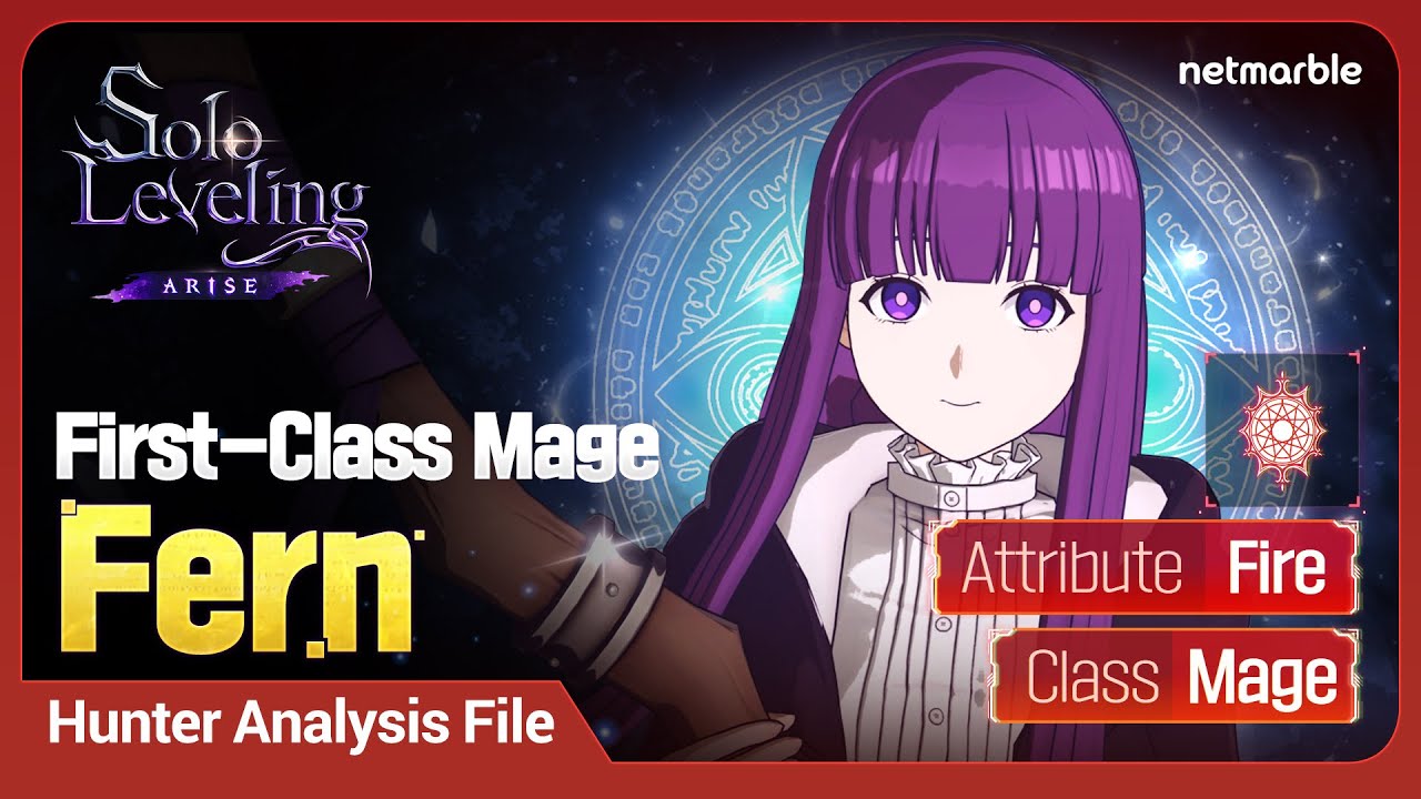 [Solo Leveling:ARISE x Frieren: Beyond Journey's End] Hunter Analysis File: #30 Fern