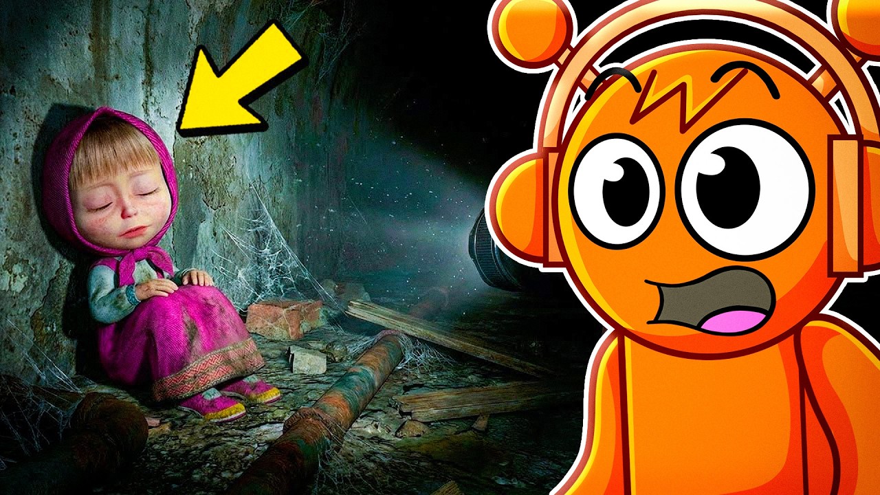 INVESTIGATING Masha and the Bear ABANDONED TUNNEL!