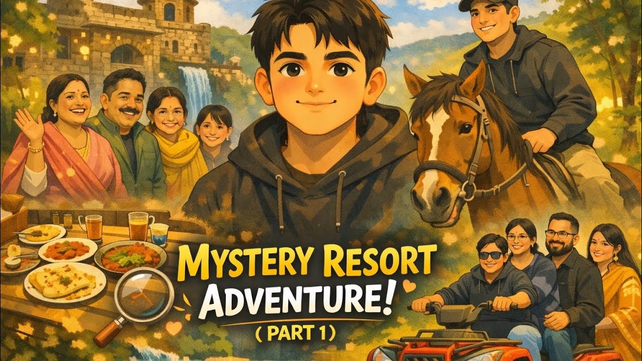 Mysterious Resort Trip With Family 😮 | Part 1 | Fun, Food & Views”