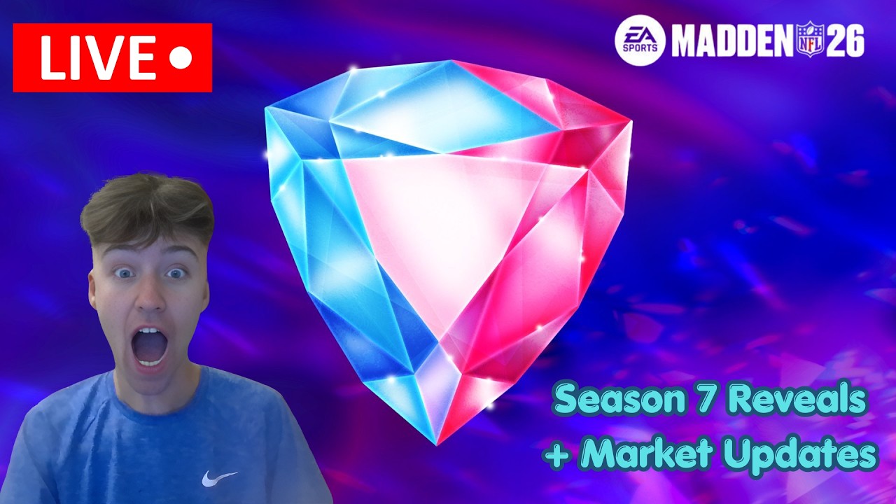 MUT 26: SEASON 7 SPECIAL STREAM + TEAM DIAMONDS! 99 TOM BRADY AFTERMATH + MARKET/TEAM UPDATES NMS!