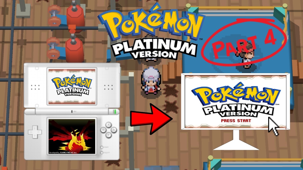 Pok&eacute;mon Platinum PC Port Playthrough: Veilstone City Gym (No Commentary)
