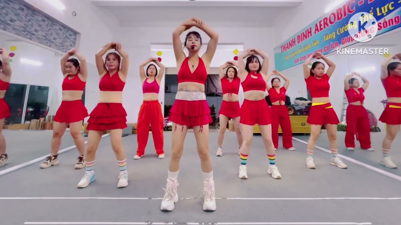 Bài Tổng Hợp Giảm Mỡ Toàn Thân/ Eo Thon Dáng Gọn/ Thanh Định Aerobic.