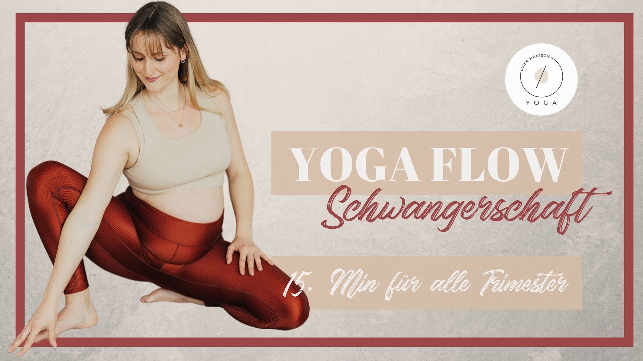 Yoga Schwangerschaft Routine | Schwangerschaftsyoga alle Trimester | Geburtsvorbereitung mit Yoga