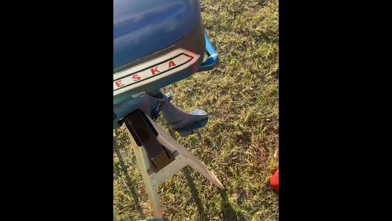 1970&rsquo;s ESKA 5hp first start in years