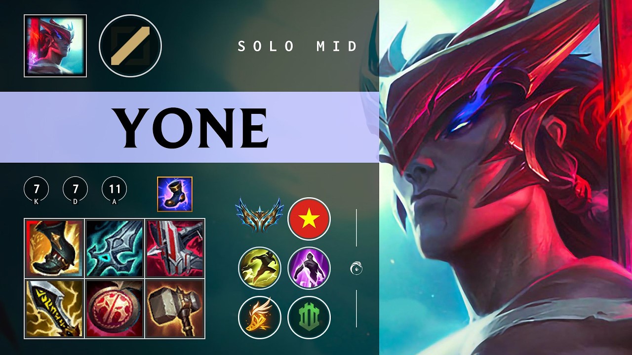 Yone Mid vs Ryze - VN Challenger Patch 26.04