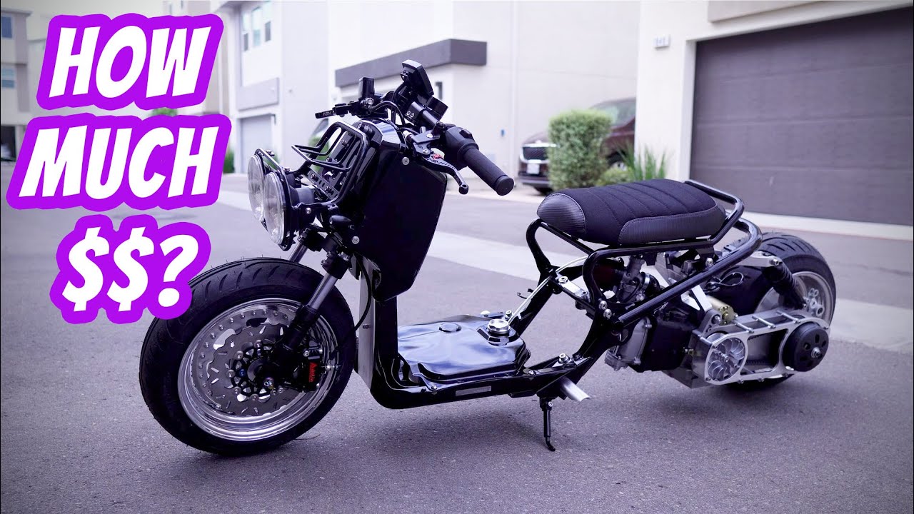 Honda Ruckus GY6 Build Parts List and Cost to Date