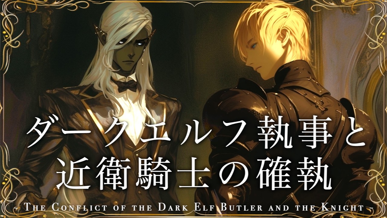 【中世ダークゴシックワルツBGM】ダークエルフ執事と近衛騎士の確執 - The Conflict of the Dark Elf Butler and the Knight -｜作業用・勉強用・睡眠用