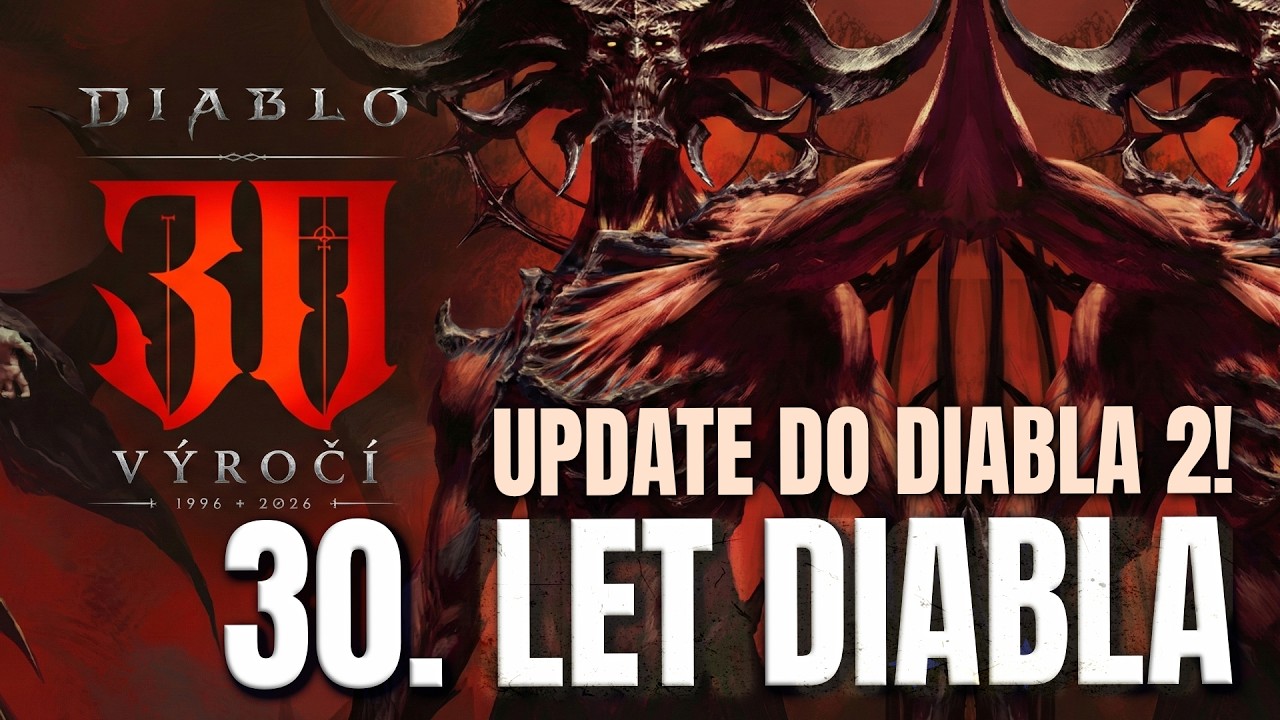 Diablo slaví 30 let: Expanze do IV a tajemný update DIABLA 2!
