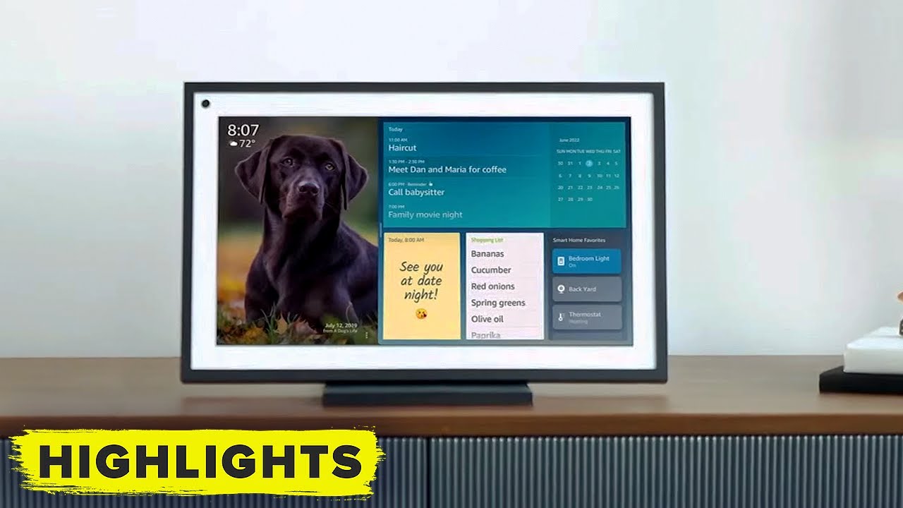 Amazon introduces Echo Show 15 (full reveal)