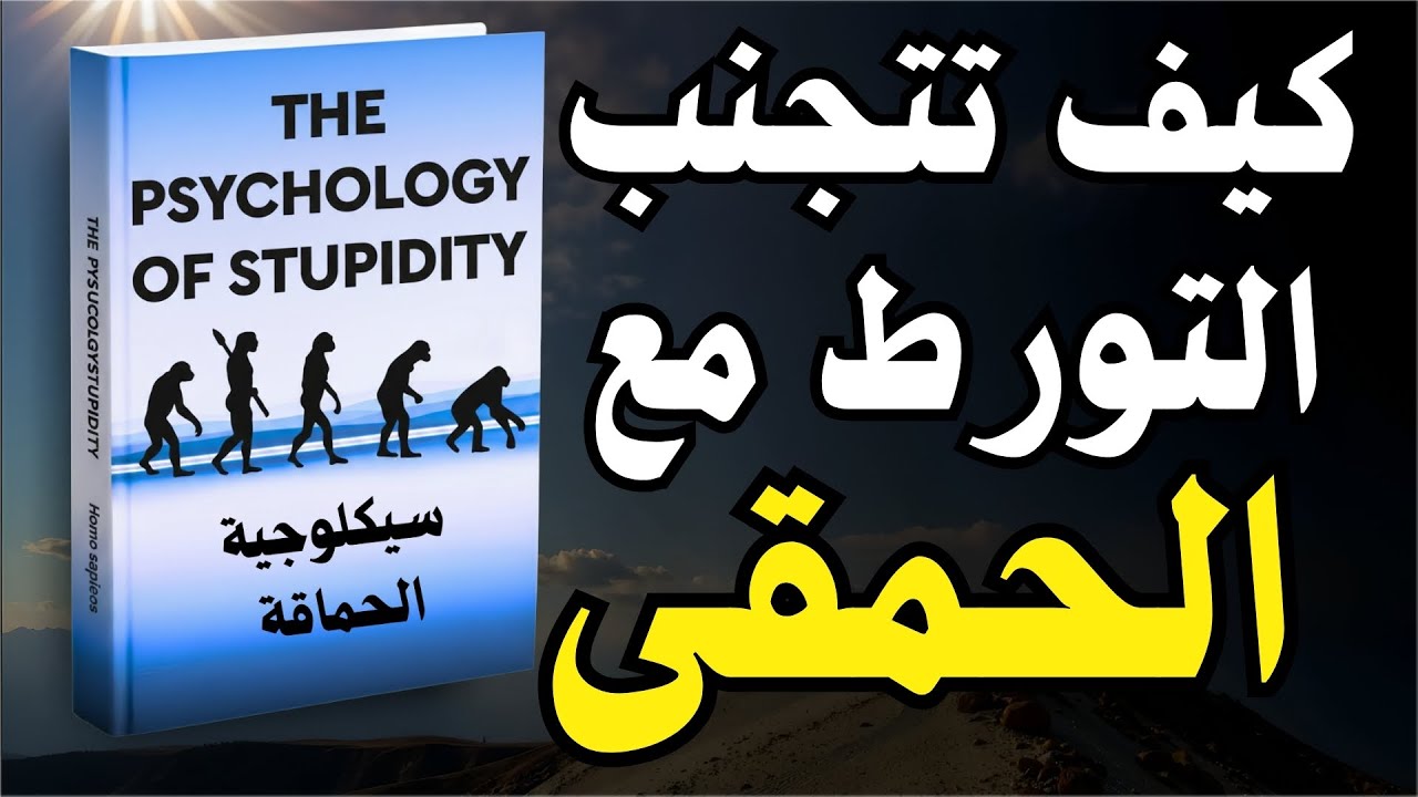 سيكولوجية الحماقة - كيف تتجنب التورط مع الحمقى - ملخص كتاب