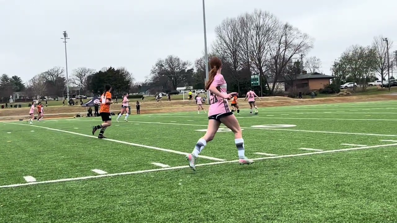 Matthews Mavericks 2011 Tangerine Girls (3) vs CDA HS Pink Girls (1)
