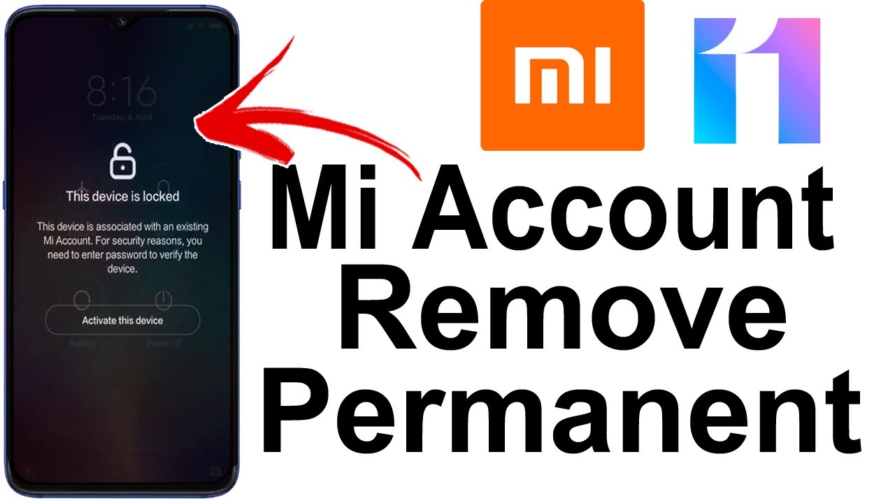 [NEW] 📱MI Account Delete/Remove ✔Permanently MIUI11 With TWRP 100% Working 2021