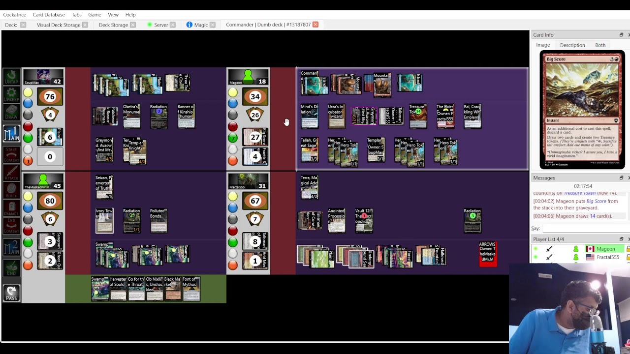 MTG Commander LIVE: Chaos, Tricks & Table Flip Moments