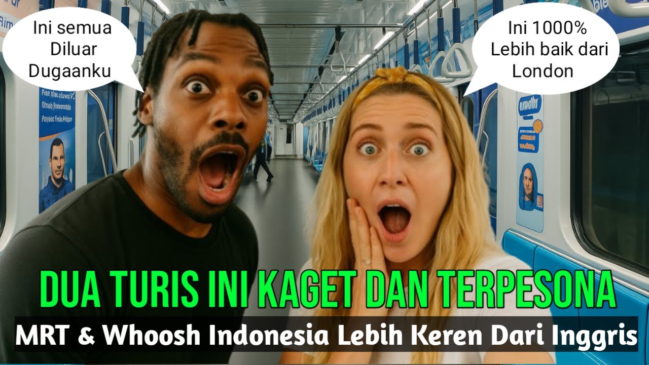 Turis Inggris Tak Menyangka Transportasi Umum di Indonesia Sekeren Ini