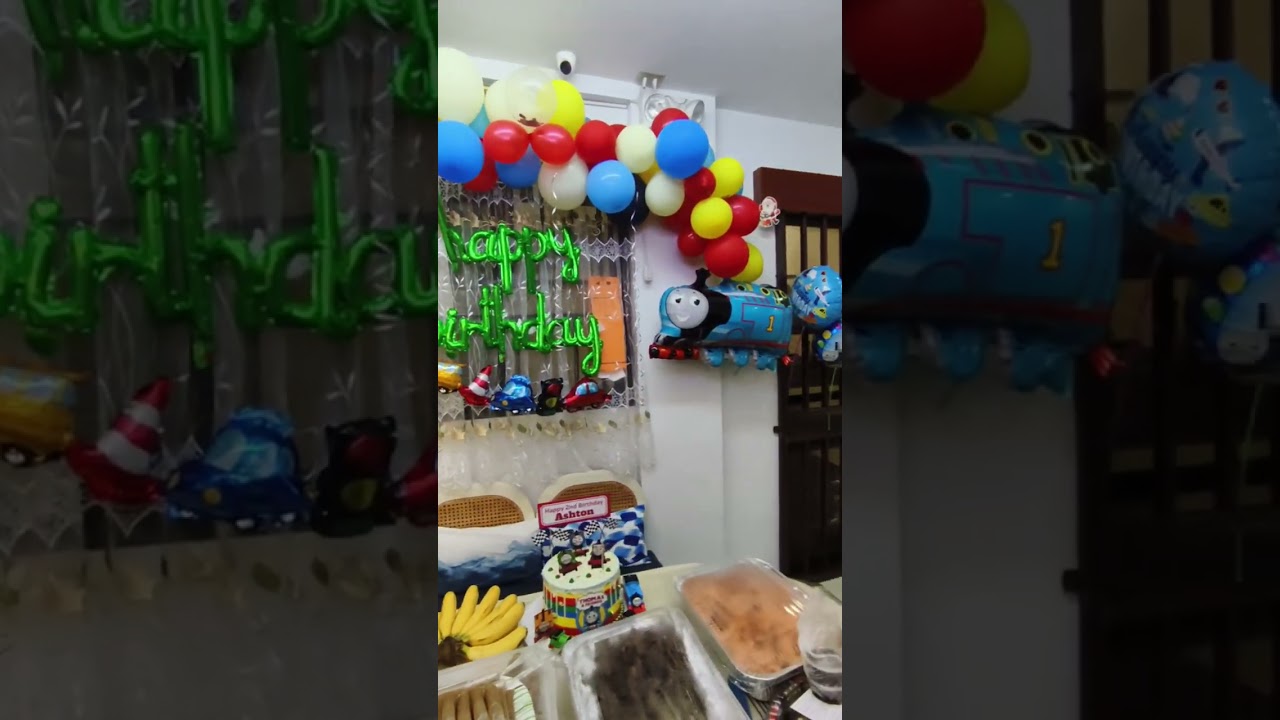 Ashton 2nd Birthday Celebration #birthday #thomas #thomasandfriends 