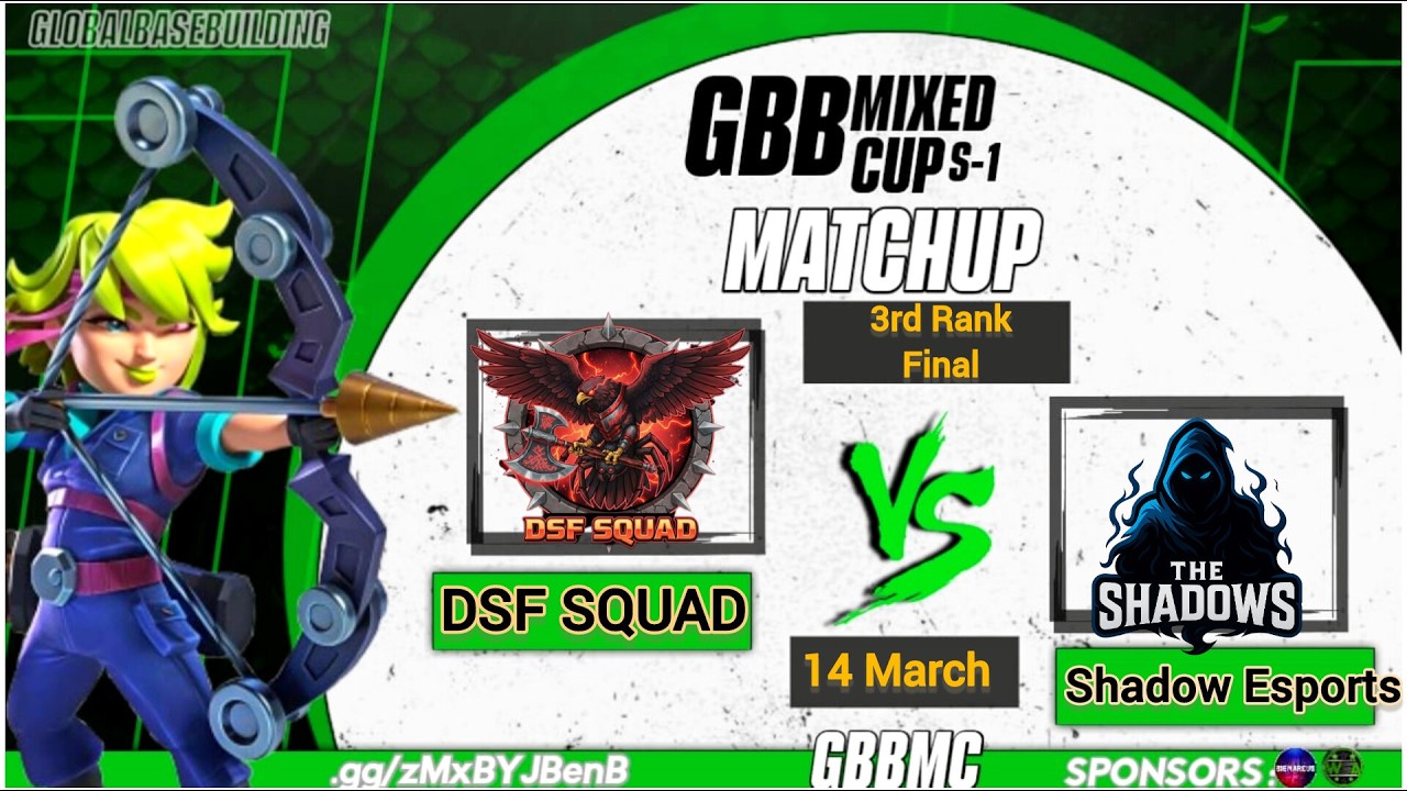 GBB Mix Cup Third Place Battle🏆Clash of Clans #clashofclans #coclive #livegaming #coc #livestream
