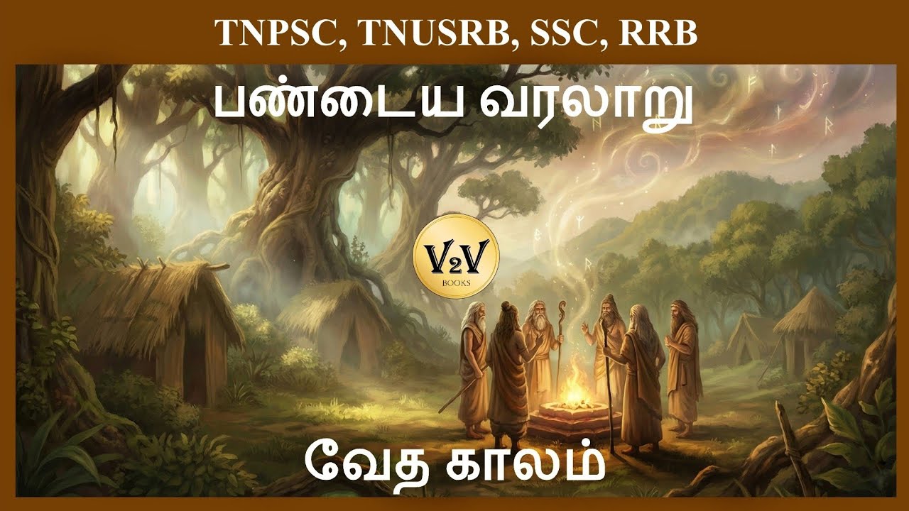 Ancient History | 3.Vedic Period | வேத காலம் | பண்டைய வரலாறு | V2V Books