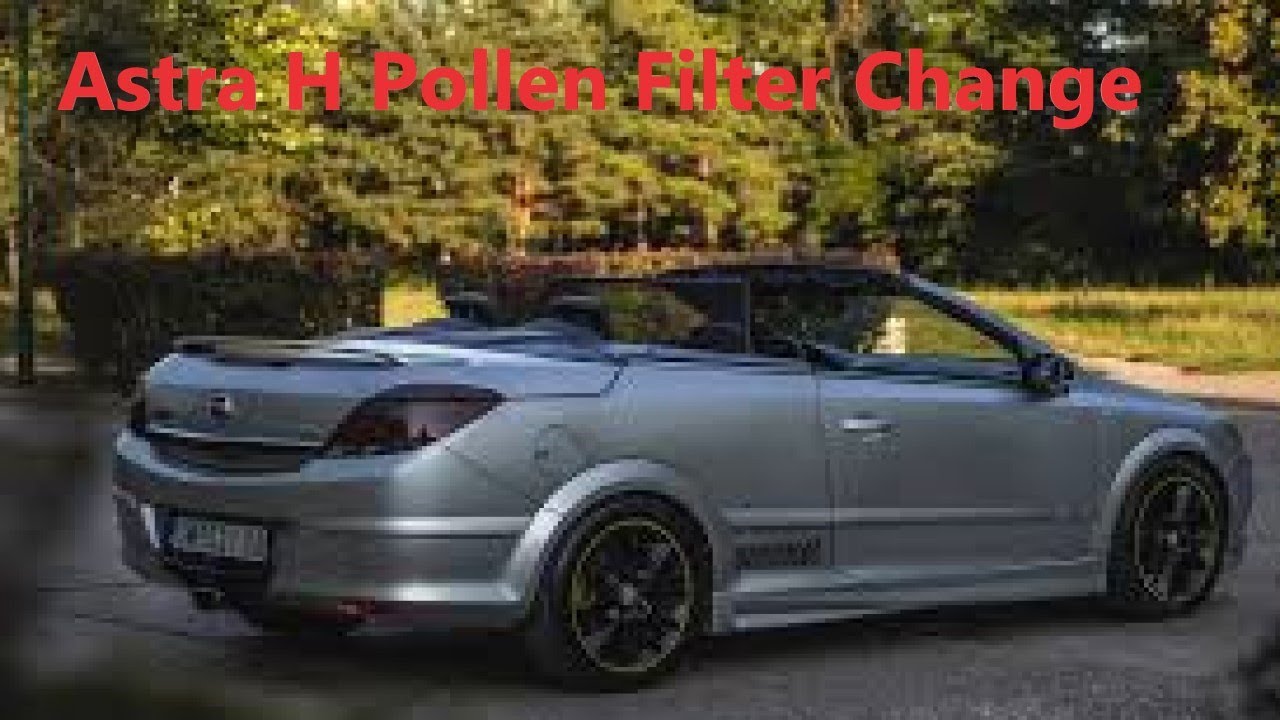 How to change Holden / Opel / Vauxhall Astra cabin filter