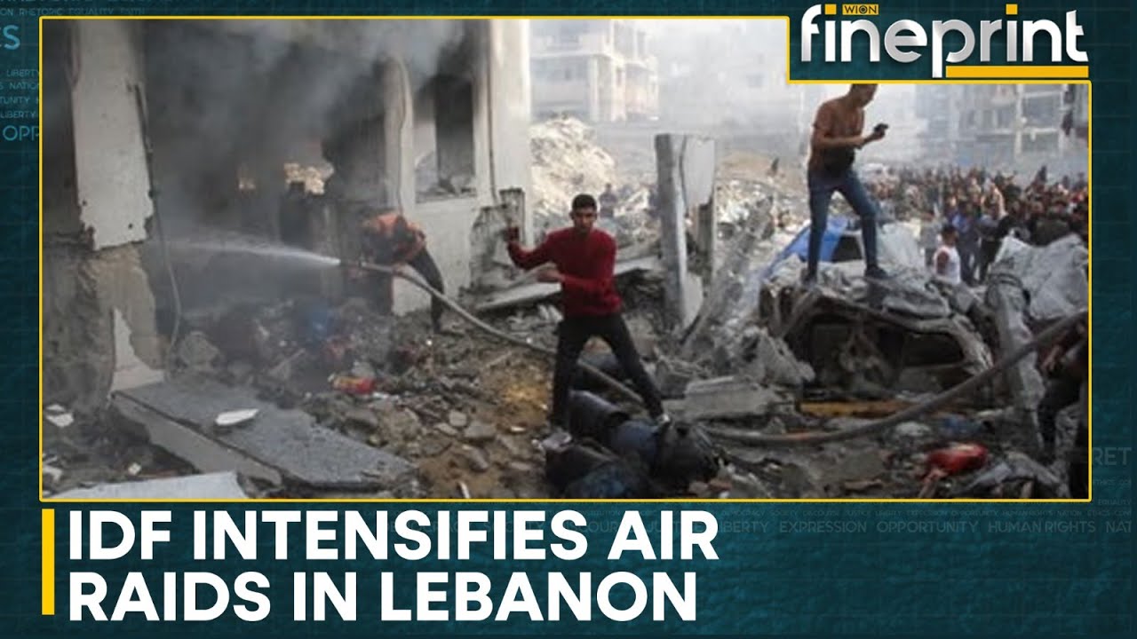 Israel-Lebanon Conflict: Powerful Explosion Rocks Four Villages in Southern Lebanon | WION FINEPRINT
