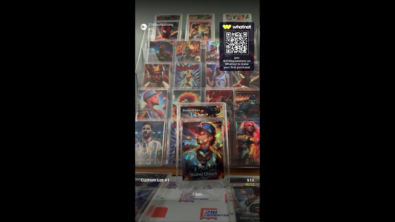MLB / NFL / WNBA / NBA / SOCCER / WWE / TCG / custom cards