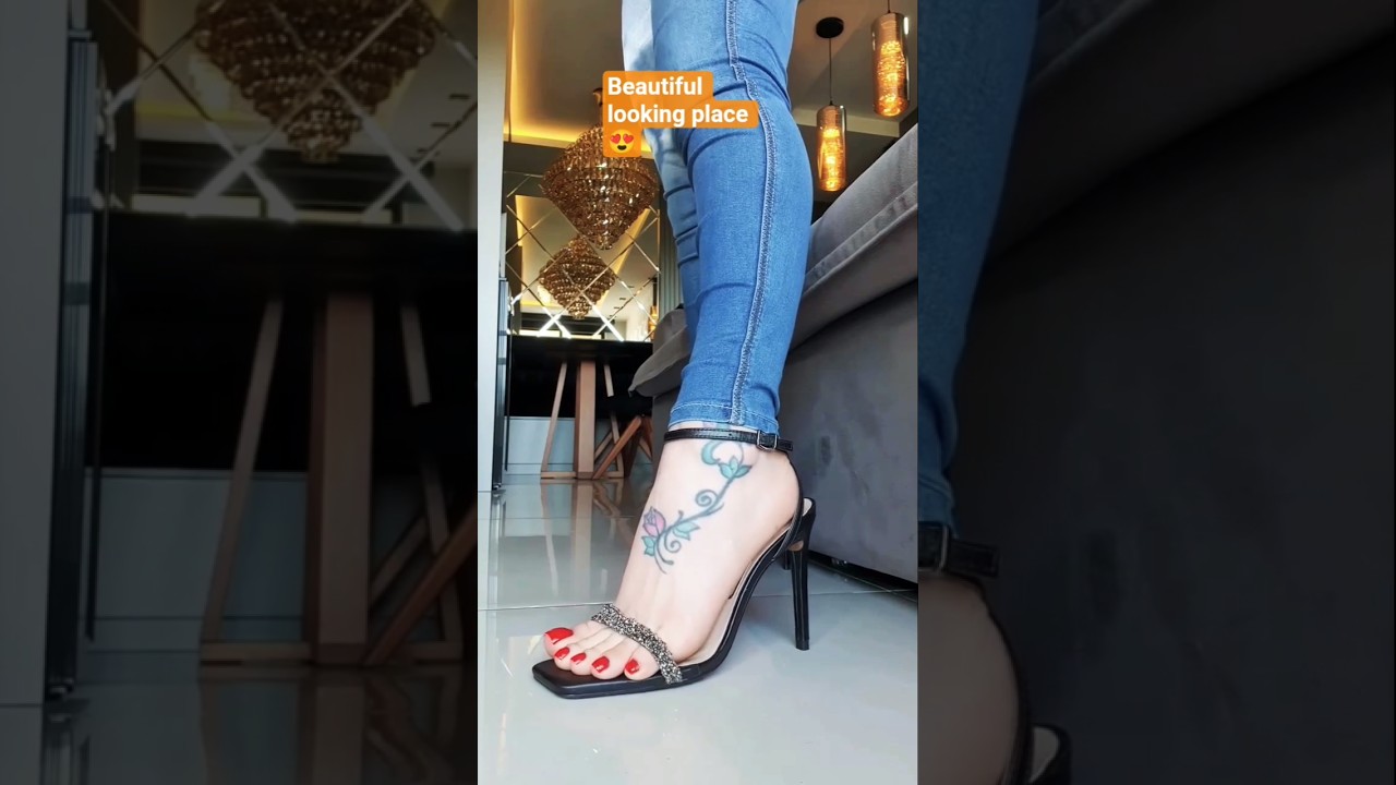 Новая модель черных босоножек на высоком каблуке для женщин #платформа #женскиебосоножки #блок-ка...