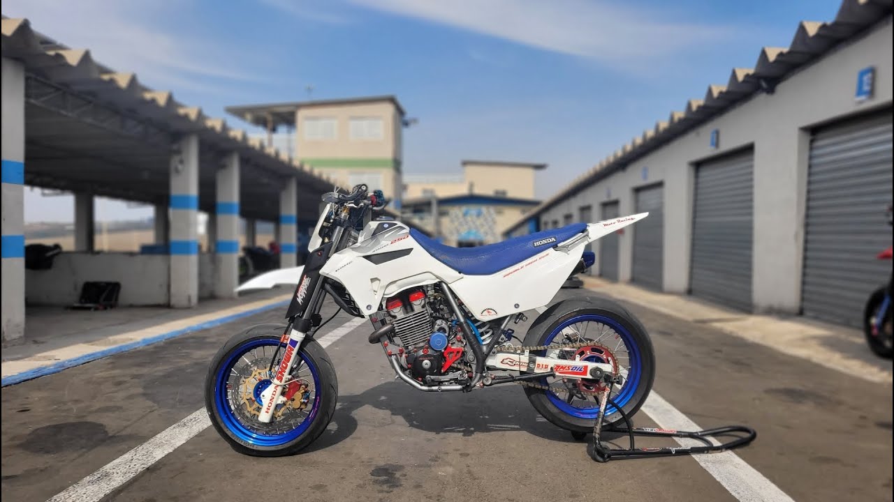 Track Day Kartodromo Internacional Nova Odessa Honda Tornado 250 Supermoto