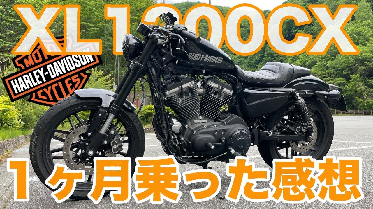 【Motovlog】スポーツスターXL1200CXに１ヶ月乗って思うこと【HARLEY-DAVIDSON XL1200CX】