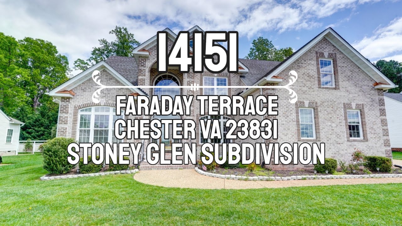 Chester VA Real Estate***14151 Faraday Terrace Chester VA Home For Sale
